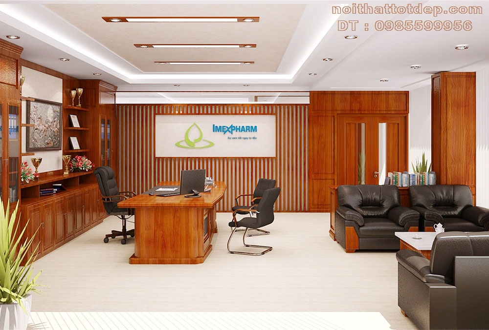 mẫu phòng làm việc đẹp